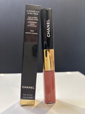 CHANEL Le Rouge Duo Ultra Tenue Liquid Lip Colour - Intense Caramel (154)